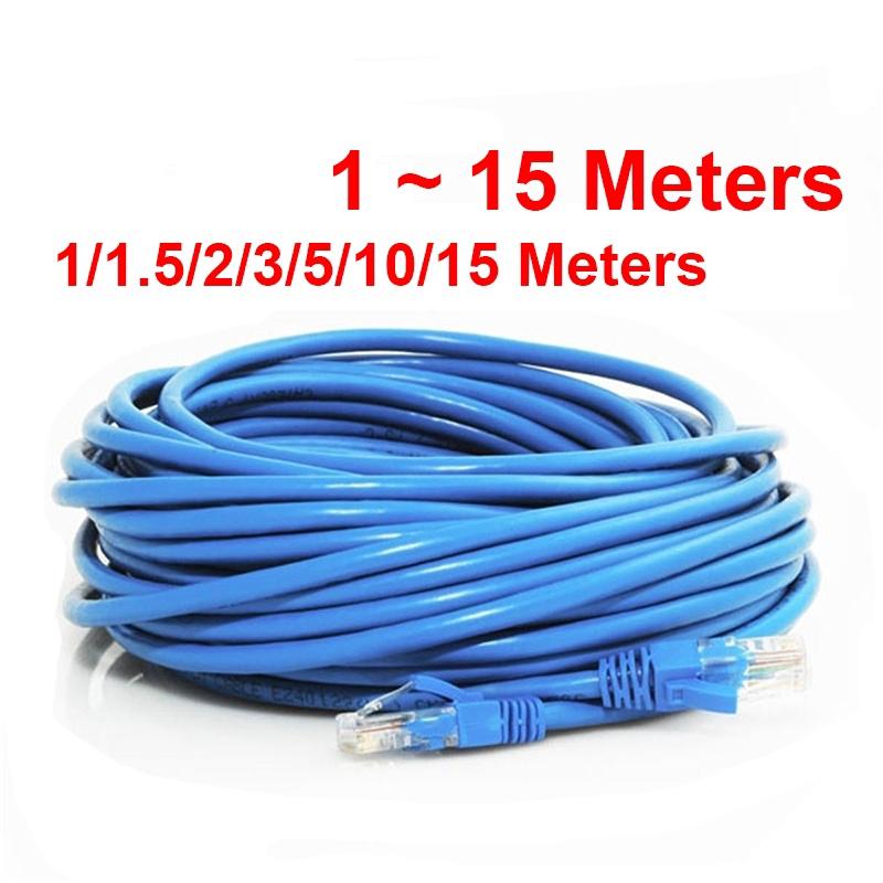 1~15 Meters CAT5E Ethernet Internet RJ45 Cable, Lan Cable, Network Router Cable, Network Switch Cable