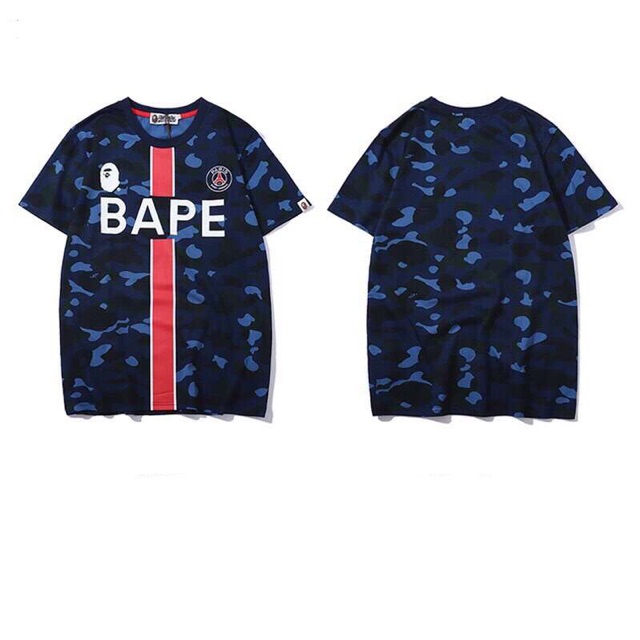 bape x psg shirt