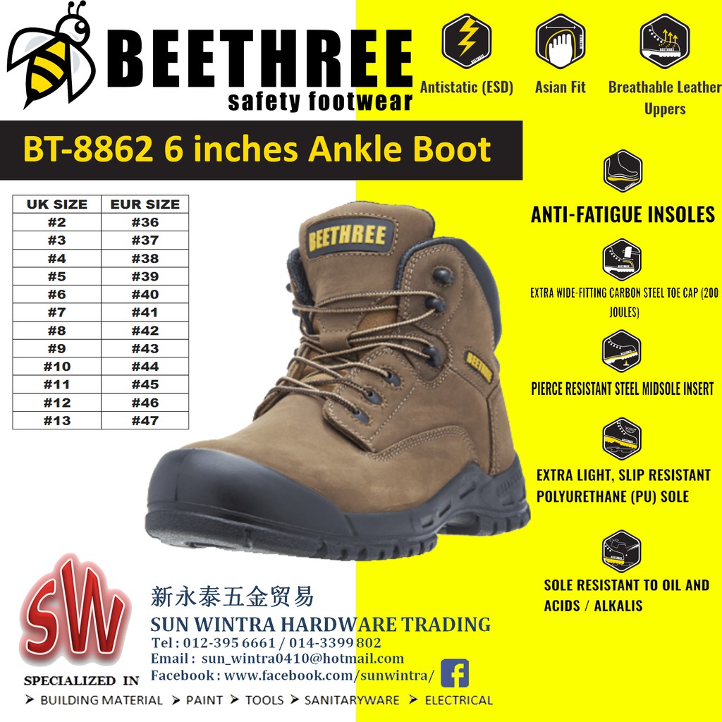 anti fatigue steel toe boots