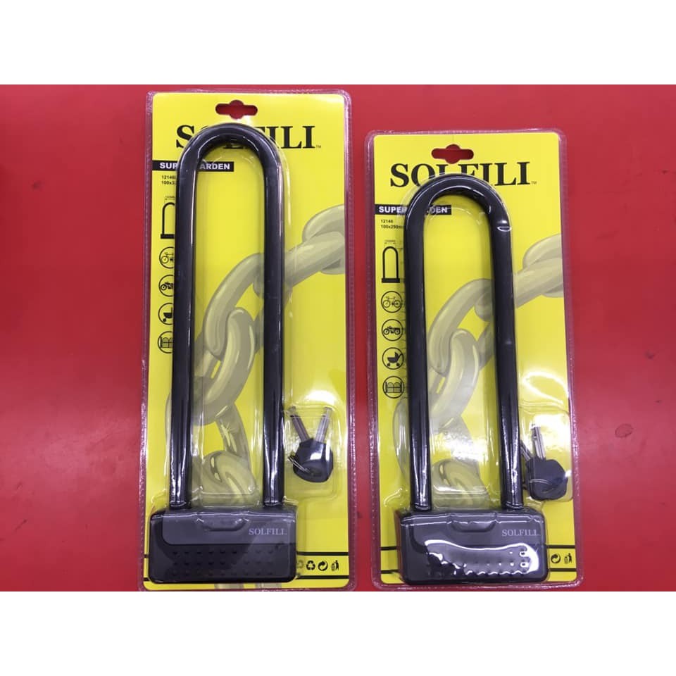Solcar Solfili 12146 12146l Super Harden Fork Lock Shopee Malaysia