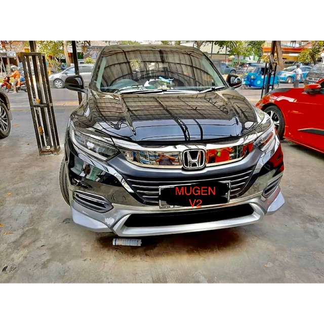 Honda hrv Hr-v 2019 2020 2021 mugen rs v2 bodykit body kit front side ...