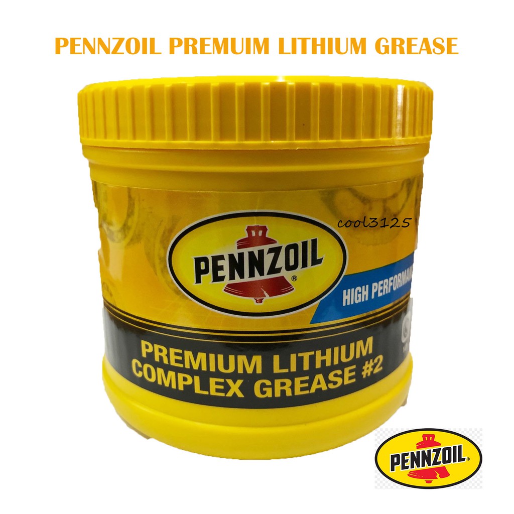 PENNZOIL PREMIUM LITHIUM COMPLEX GREASE 2 1LB (454 GM) Shopee Malaysia