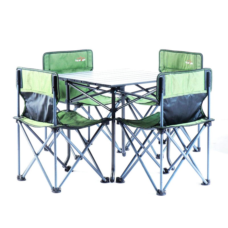 Outdoor Folding Tables and Chairs Set Camping Table Picnic Table and