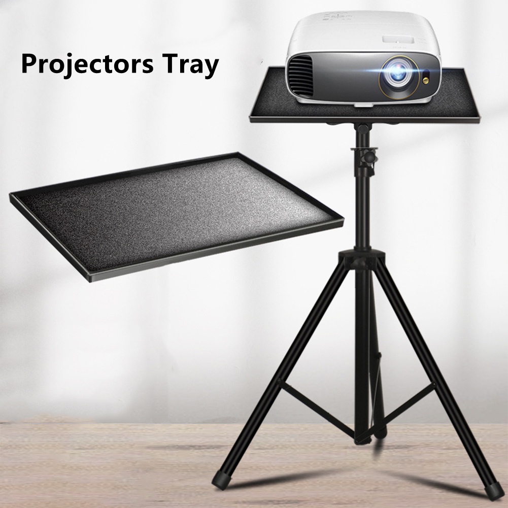 Projector Tray Tripod Stand Tray for Projectors Tray for 14 Inch Laptop