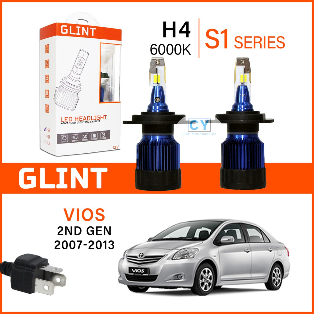 GLINT S1 Series Car LED Headlight Bulb H4 H11 TOYOTA VIOS 2nd