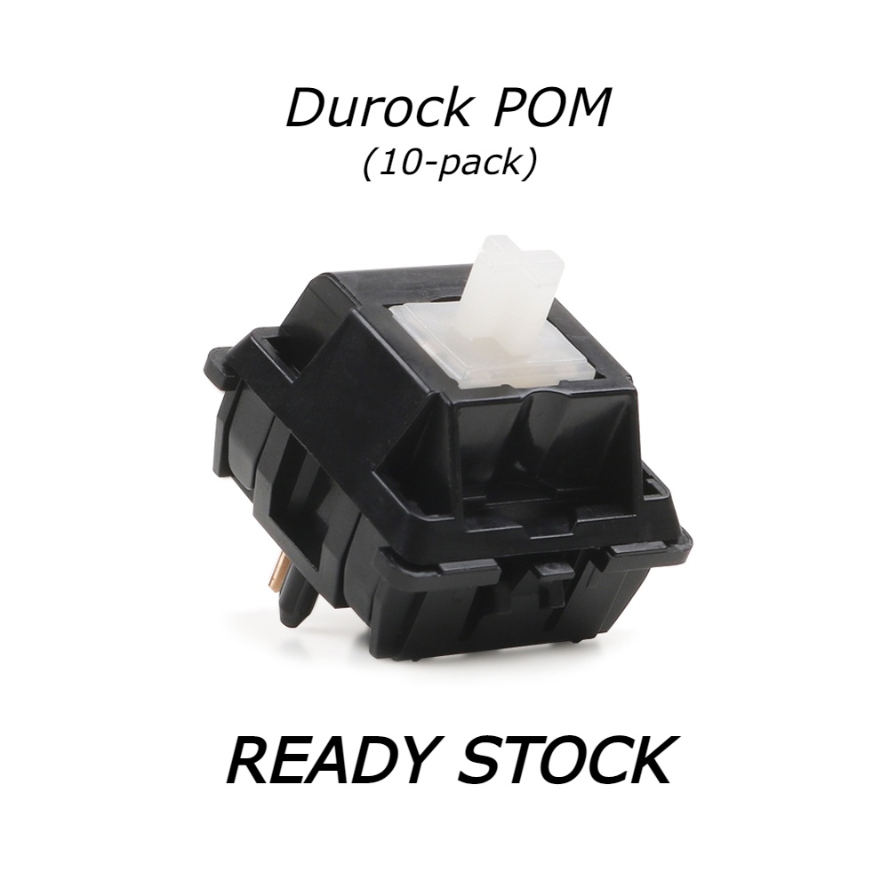 Durock Piano POM Linear Switch for Mechanical Keyboards (10pack