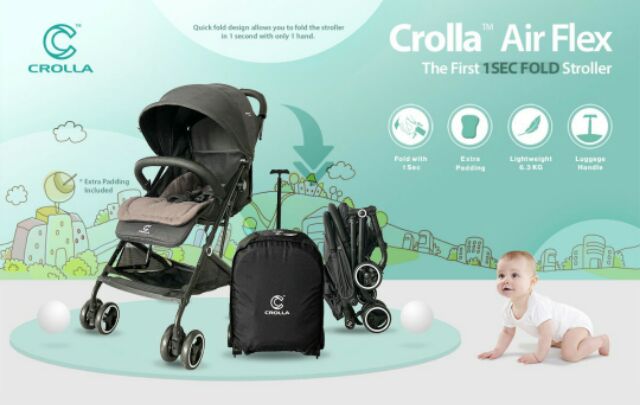 crolla air flex stroller review