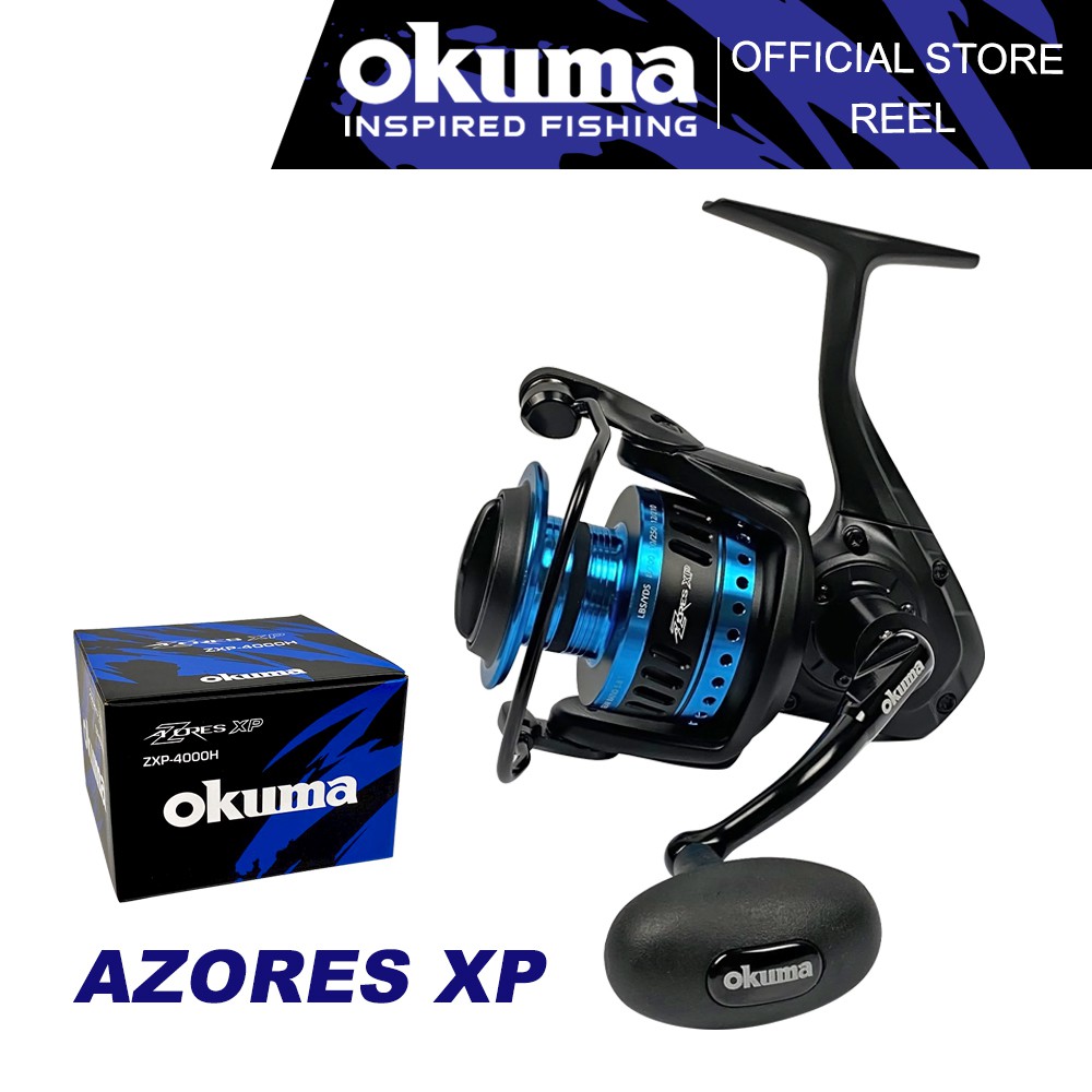 Okuma Azores Xp Saltwater Spinning Fishing Reel Max Drag 13kg 20kg Shopee Malaysia
