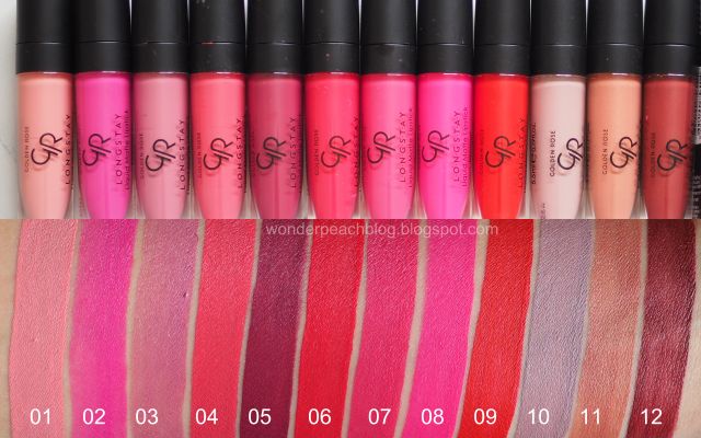 Golden Rose Longstay Liquid Matte Lipstick 04 Shopee Malaysia