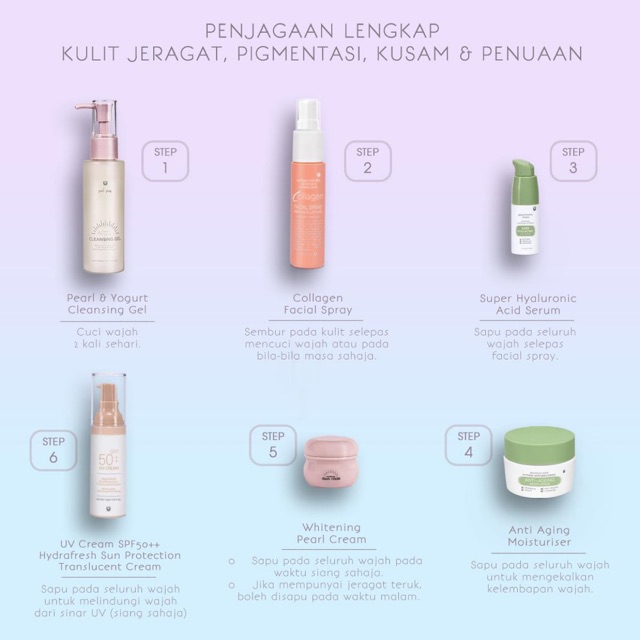 Set Jeragat Pigmentasi Kulit Kusam Dan Penuaan Sendayu Tinggi Free Gift N Pos Shopee Malaysia