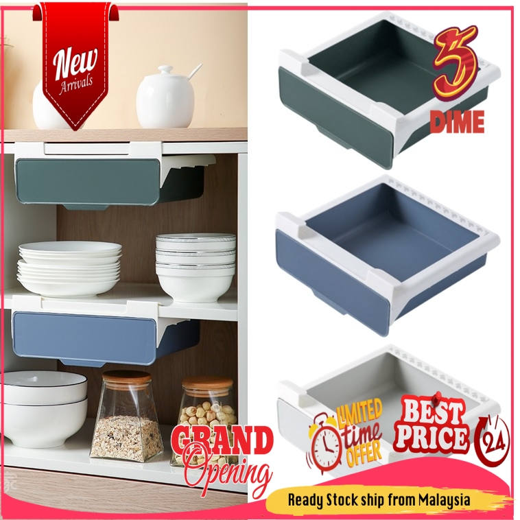 FIVE & DIME Kitchen Drawer Type Cabinet Divider Rack Under Table