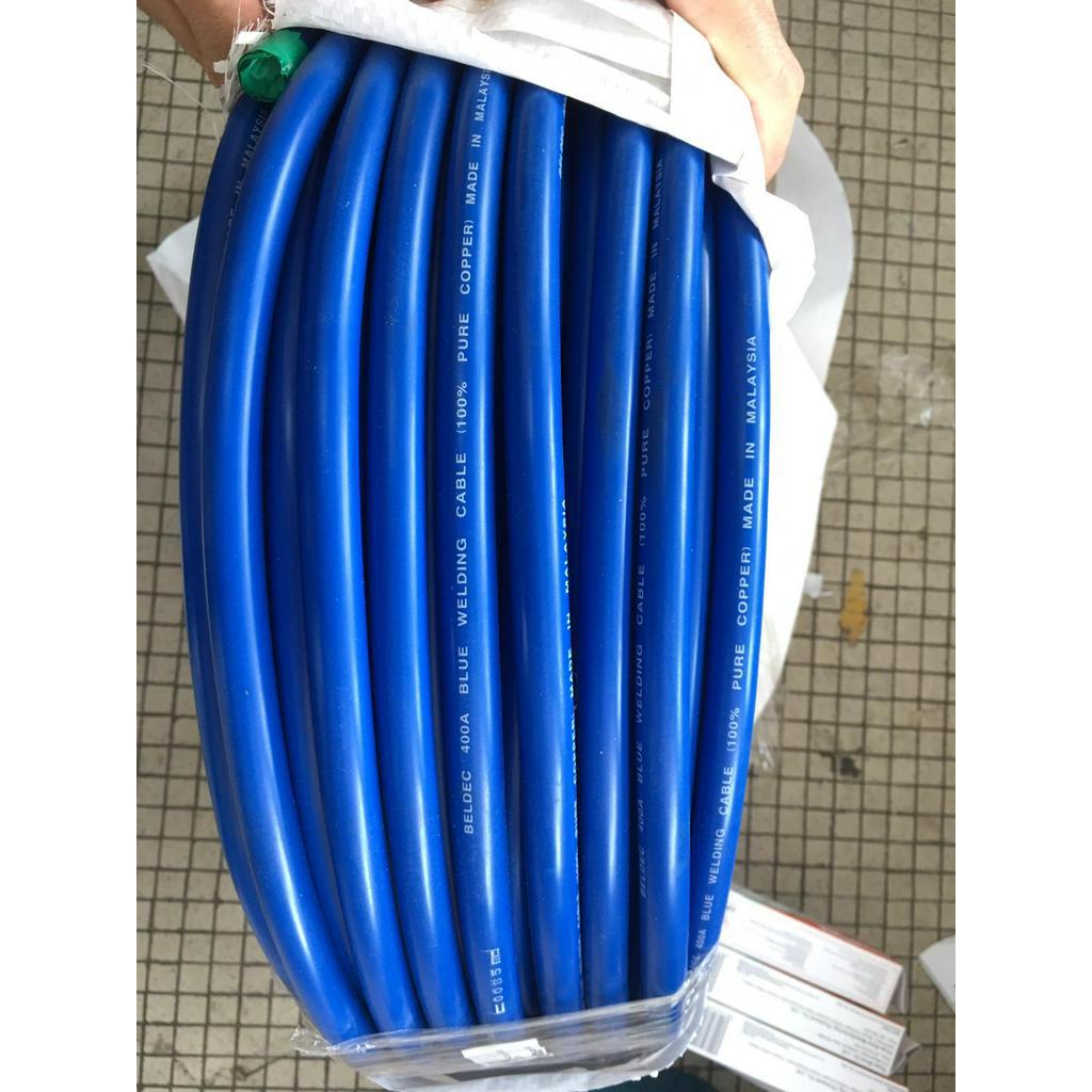 1 ROLL/90M) 500A STARWELD/TOPP Heavy Duty TRS Blue Welding Cable, 100% Pure  Copper Cable, Double Layer PVC Insulated | Shopee Malaysia