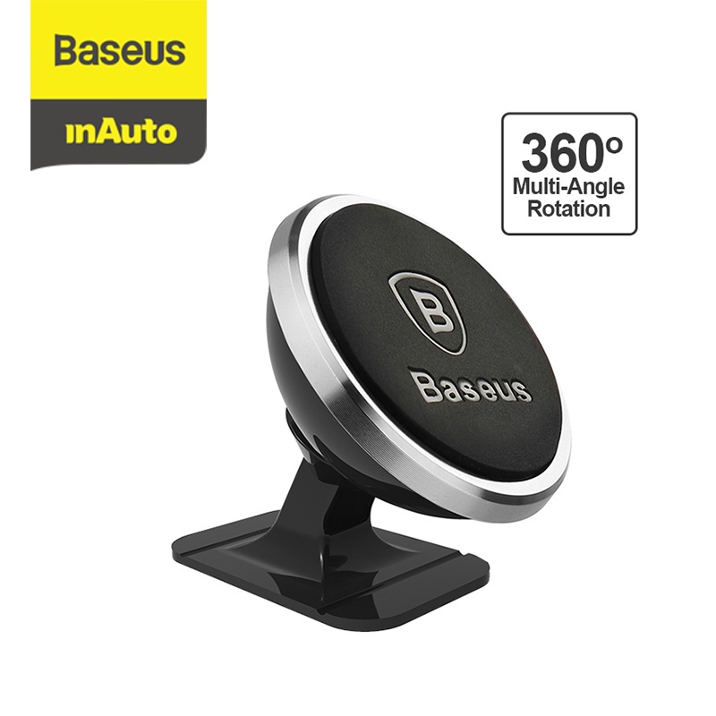 Baseus 360 Degree Universal Magnetic Car Phone Holder (Pemegang Telefon Kereta)