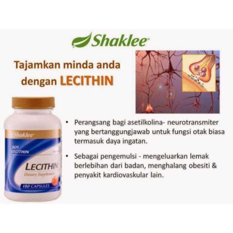 Buy 🌼Ready stock🌼 Lecithin Shaklee (90 / 180 Softgels 