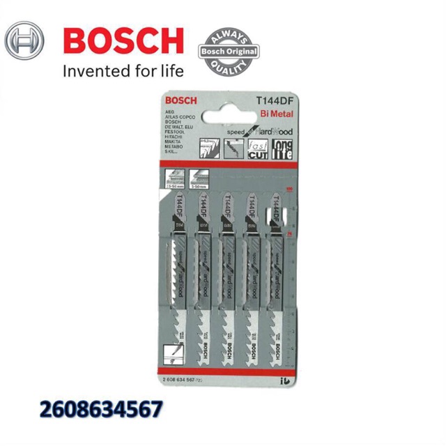 Bosch T144df Jigsaw Blade 2608634567 Shopee Malaysia