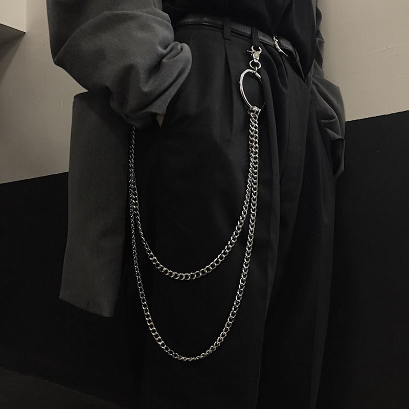 Pants chain fashion  personality Hip hop trend