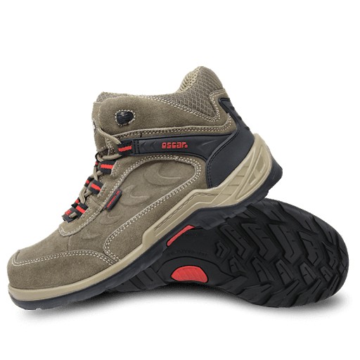 Oscar Safety Shoes Explorer 127 Olive Lace Up Mid Cut Boot Shopee