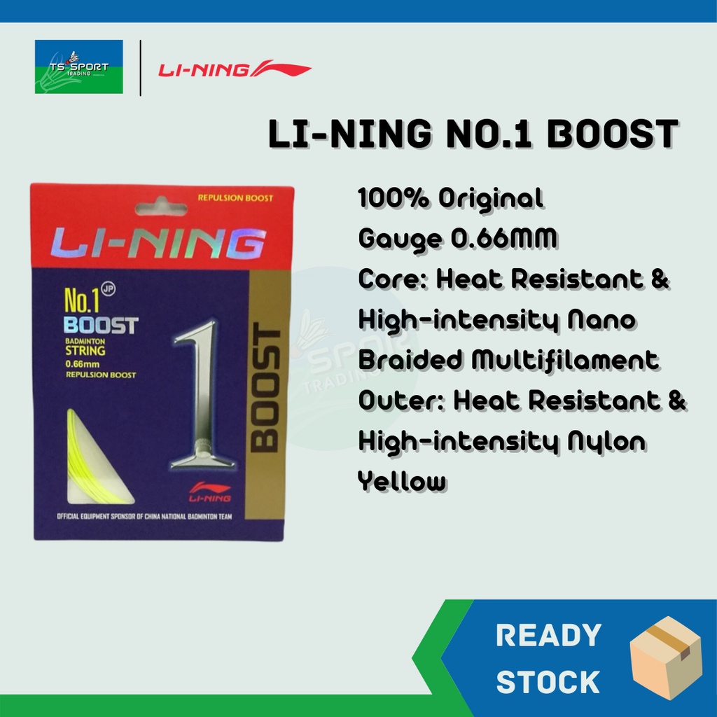 Lining No1 Boost Badminton String 100% Original | Shopee Malaysia