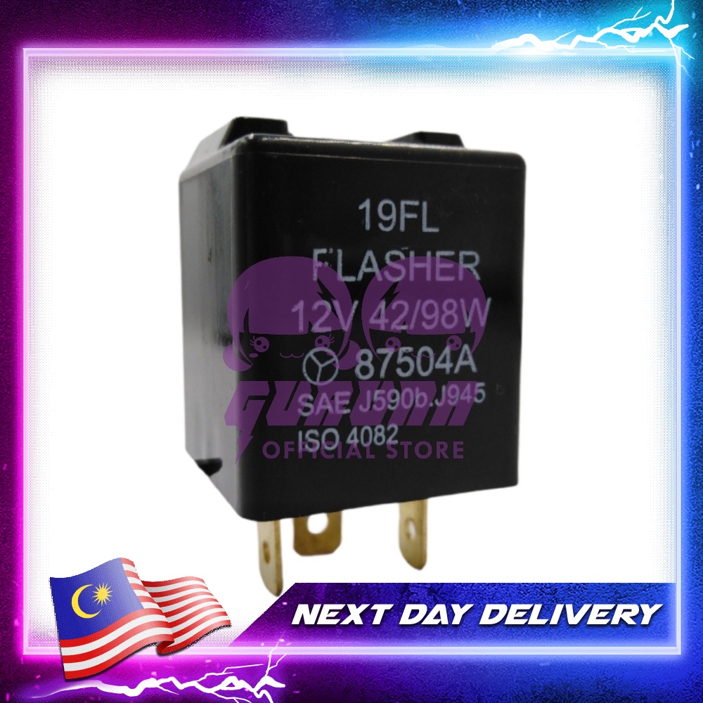 Perodua Kancil Kenari Kelisa Flasher Relay & Turn Signal Switch Direct