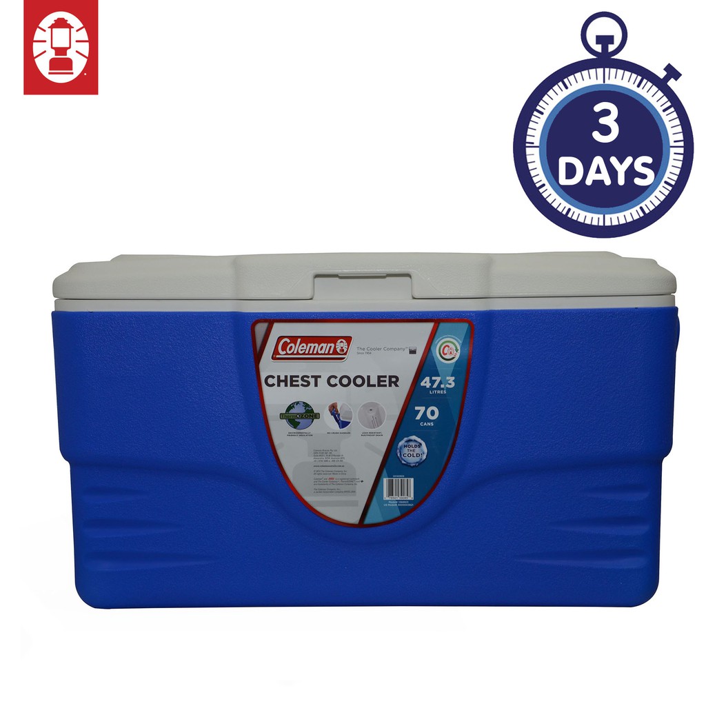 Coleman 3 Days Cooler Box (47L) Shopee Malaysia