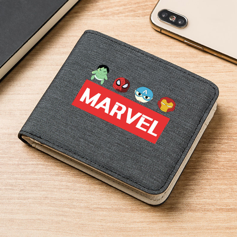 Fold Over Wallet Perhubungan Marvel Spiderman Animasi 