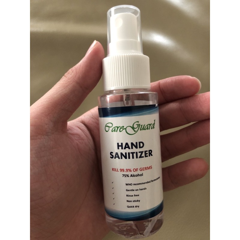 HAND SANITIZER Care Guard 60ML [READY STOCK] Shopee Malaysia
