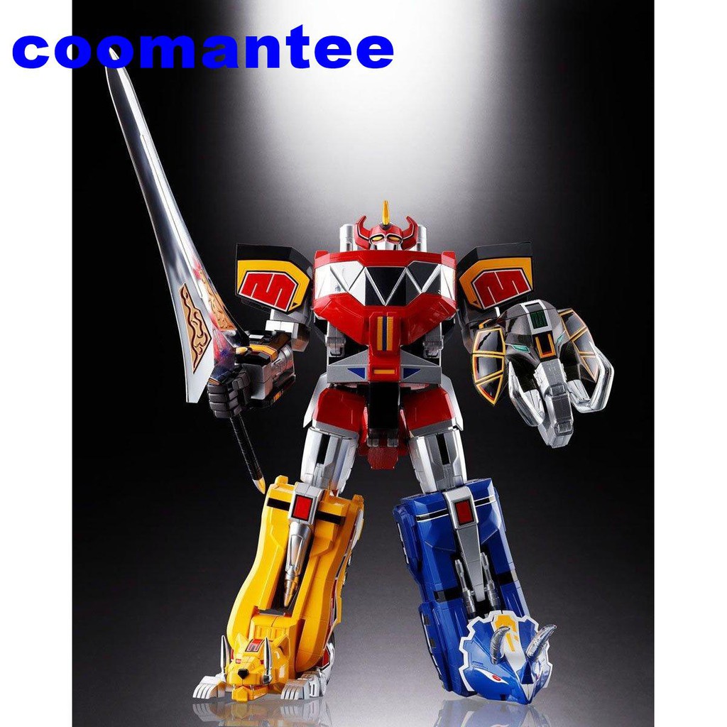 soul of chogokin thunder megazord