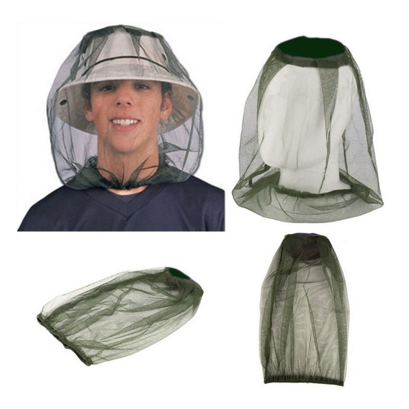 Mosquito Insect Hat Bug Mesh Head Net Face Protector Travel Camping Hedging Anti Mosquito Cap Shopee Malaysia