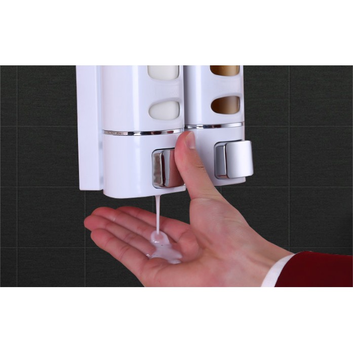 Bekas Simpan Sabun Cuci Tangan Wall Mounted Shampoo Soap Sanitizer Dispenser Single Double Shopee Malaysia