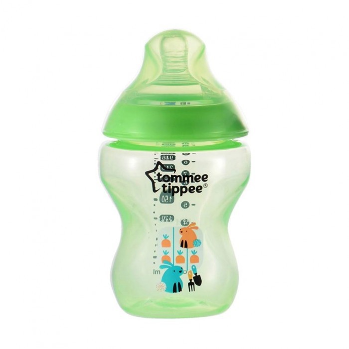 TOMMEE TIPPEE Closer To Nature PP Bottle Lime Green Rabbit (260ml