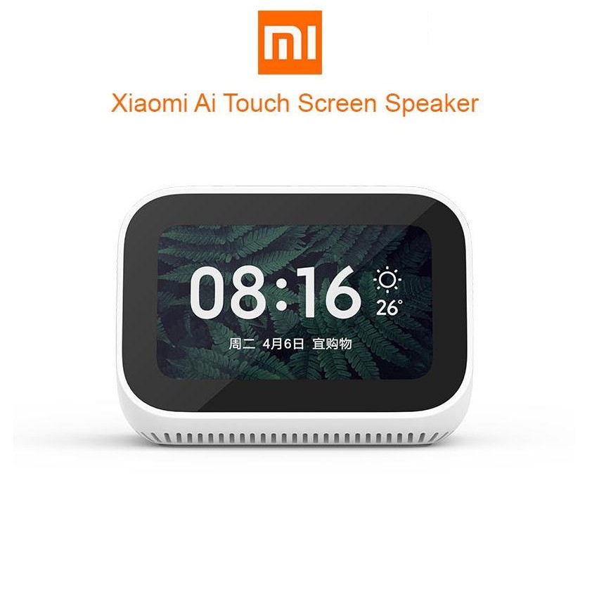 Xiaomi Xiaoai AI touch screen speaker alarm clock LX04 Bluetooth speaker video display WiFi voice control smart speaker (Chinese version)