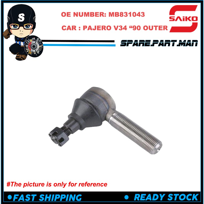 Tie Rod End Pajero V34 90 Outer Mb1043 Shopee Malaysia