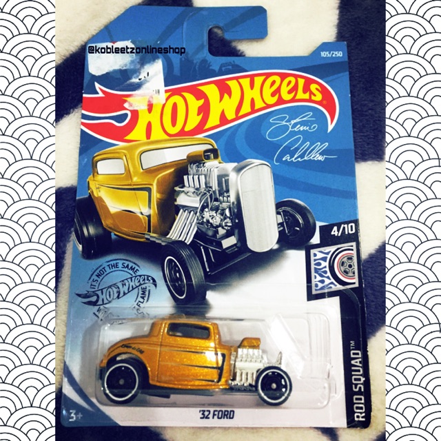 hot wheels 32 ford gold