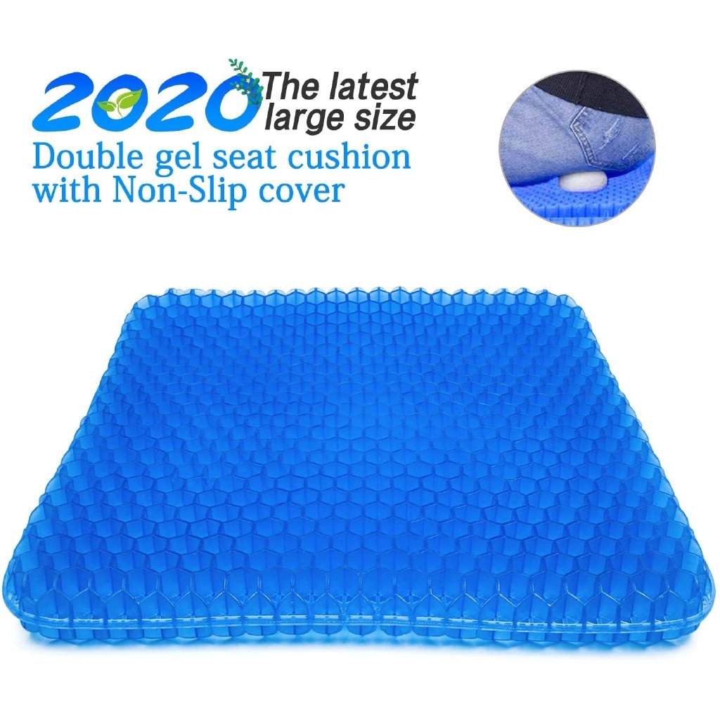 4th Gen Honeycom Gel Seat Cushion TPE Silicone Cooling Mat Egg Sitter ...