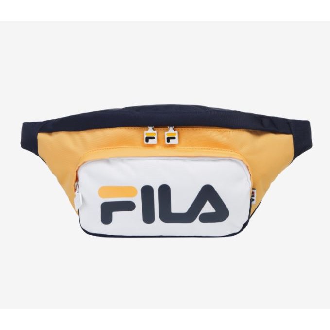 yellow fila bag