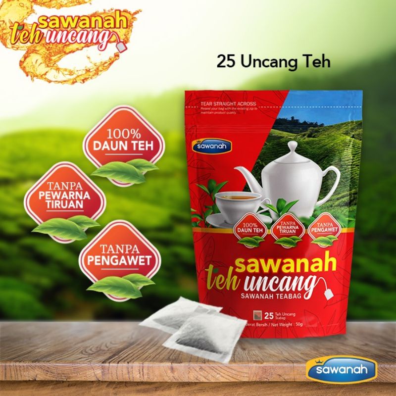 Teh Uncang Sawanah 7pkt x 50g | Shopee Malaysia