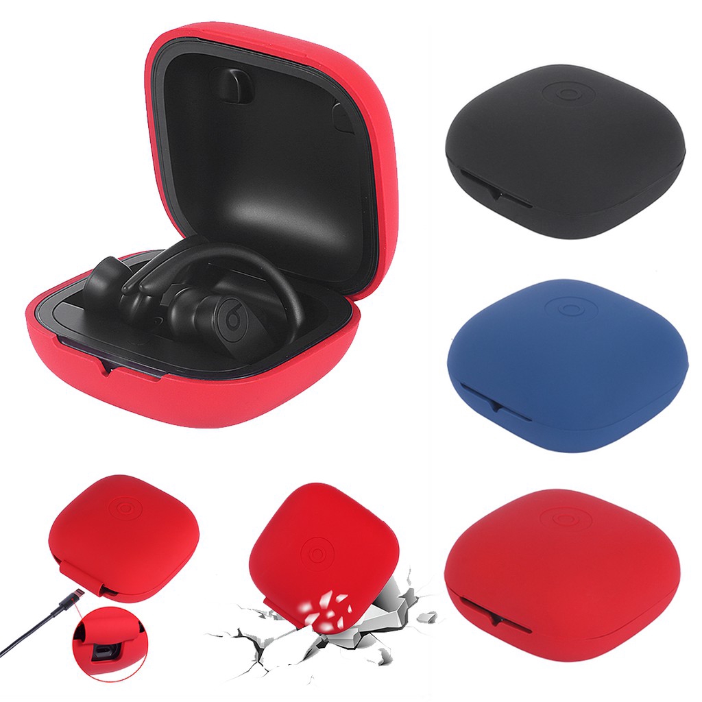 New Travel Silicone Case Protective Case Full Cover for 2019 Powerbeats
