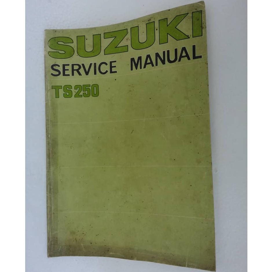 Suzuki TS Manual Book Retro Suzuki TS250 | Shopee Malaysia