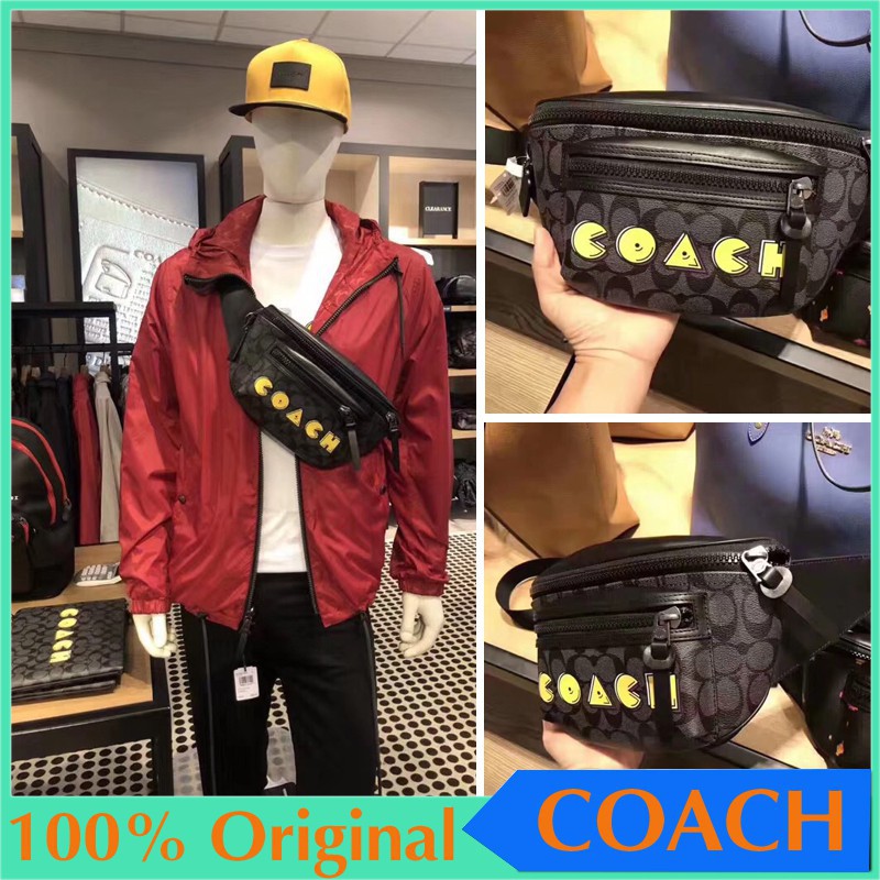 coach pac man fanny pack