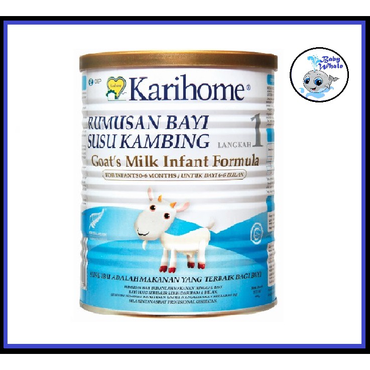 Karihome Step 1 Goat Milk Formula Infant Milk Susu Kambing 0 6 Months X 1 Tin 400g Shopee Malaysia