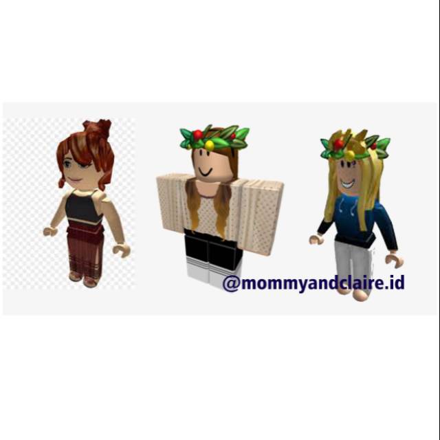 Additional Roblox Girl Characters Shopee Malaysia - roblox girl package id