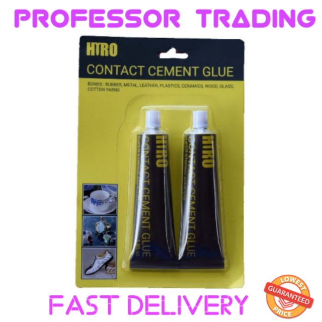 HYRO Contact Cement Glue Strong Rubber Metal Leather Plastics Ceramics