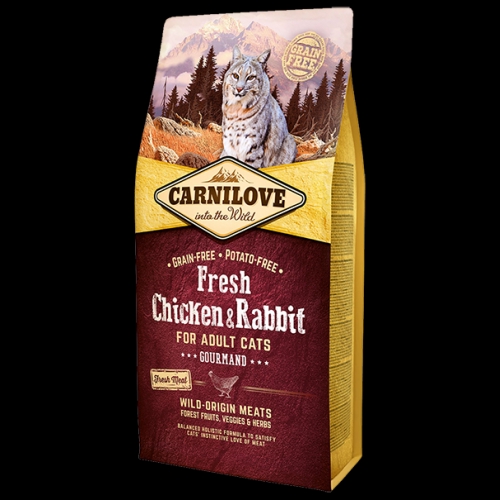 carnilove fresh chicken and rabbit