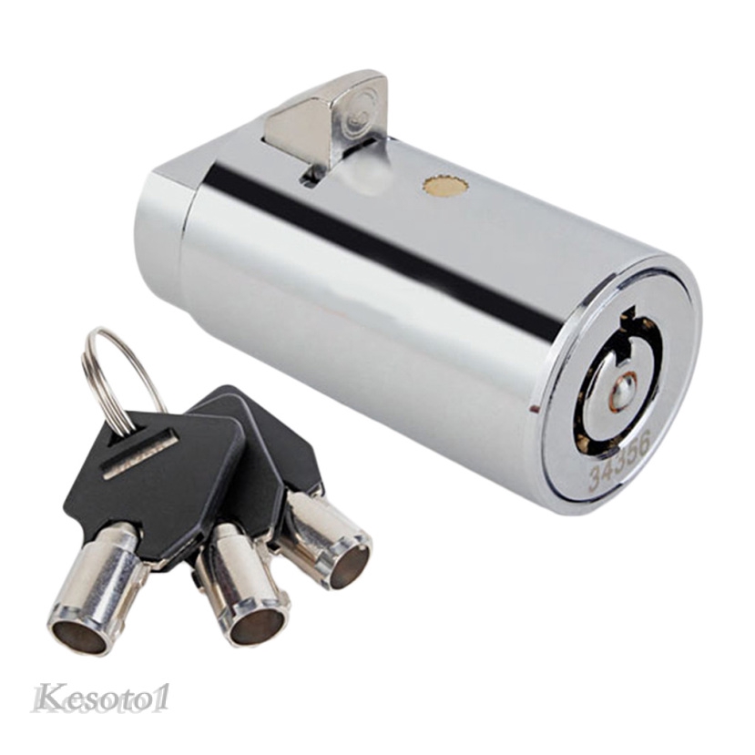 High Security Vending Machine Lock With Tubular Keyway And Chrome Finish Zinc Alloy Shopee Malaysia