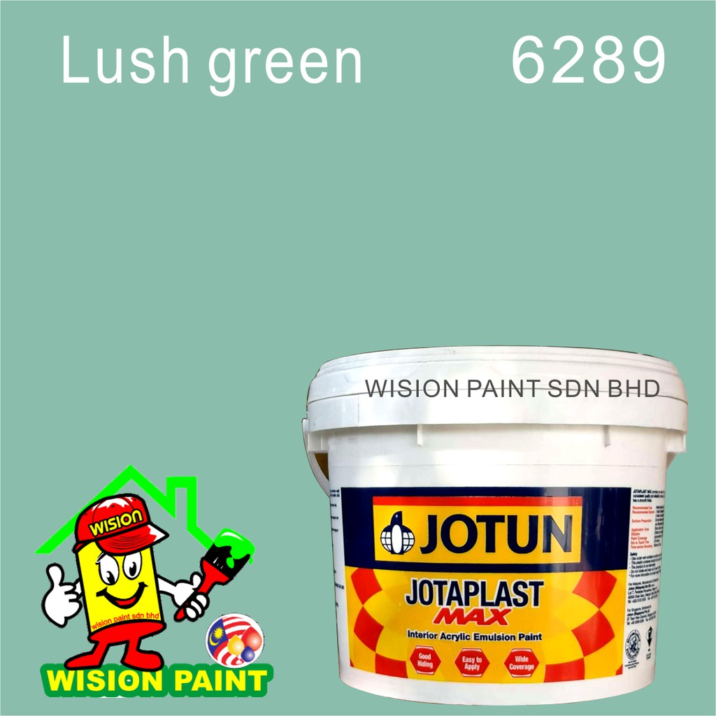 6289 LUSH GREEN 7L Jotun Paint Emulsion Paint ( Jotaplast Max ) cat
