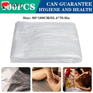 SPA Plastic Beauty Salon Sheets Bed Film Couch Cover Table Cover Bedspread 