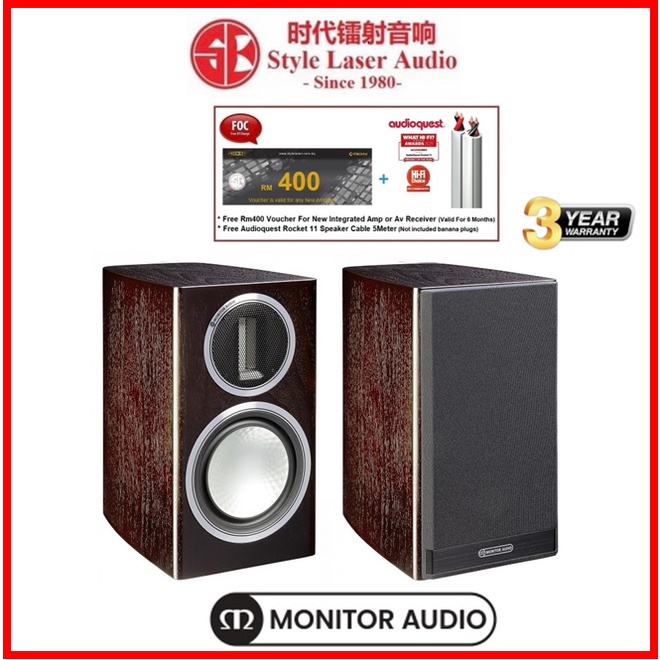 Monitor Audio Gold 50 4G Bookshelf Speaker Shopee Malaysia