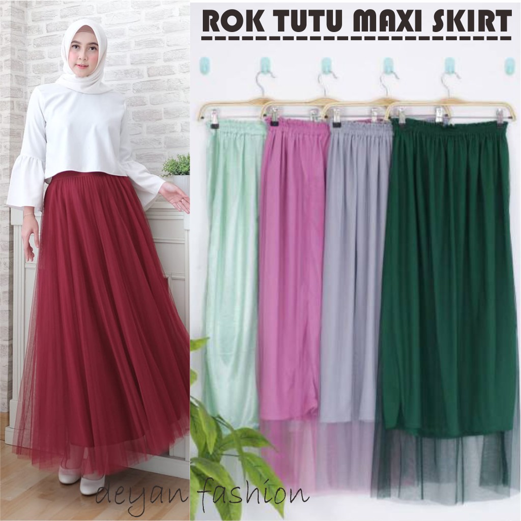 rok maxi skirt