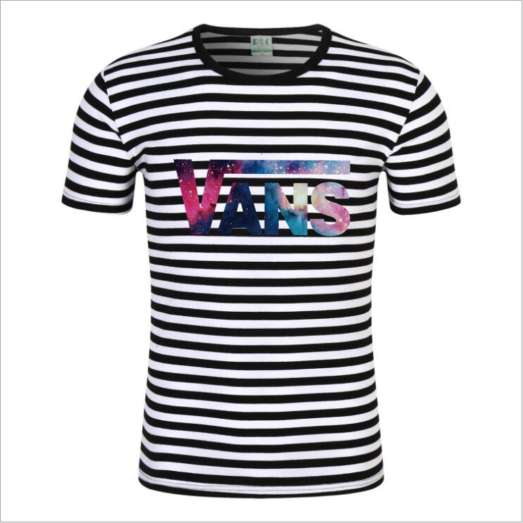 vans striped t shirt