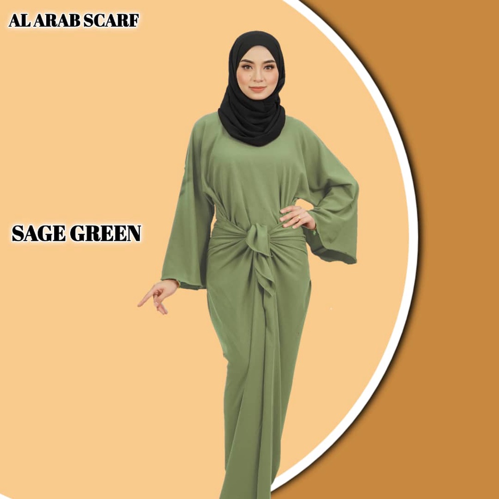 Muslimah Robe Dress Pario Kaftan KAFTAN PARIO READY STOCK (FREE SIZE)